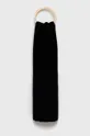 čierna Šál s prímesou vlny Sisley Pánsky