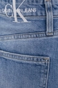 modrá Rifľová sukňa Calvin Klein Jeans