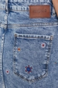 niebieski Desigual Spódnica jeansowa 21WWFD04