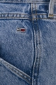 niebieski Tommy Jeans Spódnica jeansowa bawełniana DW0DW11028.4890