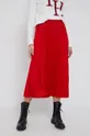 Calvin Klein Spódnica czerwony
