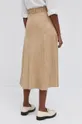 Semišová sukňa Lauren Ralph Lauren  100% Semišová koža