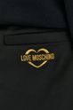 czarny Love Moschino Spódnica z wełną