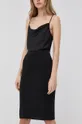 μαύρο Βαμβακερή φούστα Stefanel Γυναικεία