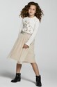 Mayoral Spódnica dziecięca rozkloszowany beżowy 7904.8E.Junior