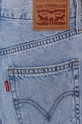 niebieski Levi's jeansy High Waisted