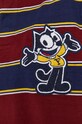 Levi's - T-shirt bawełniany x Felix The Cat A1236.0000 bordowy