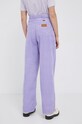 Odzież Wrangler Spodnie W2H8JOXGE fioletowy