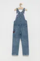 Dječje hlače s naramenicama Tommy Hilfiger plava