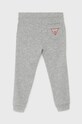 Dětské kalhoty Guess N93Q17.KAUG0 šedá AW21