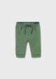 Mayoral Newborn Spodnie dziecięce bawełna zielony 719.1R.Newborn