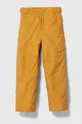 żółty Columbia spodnie dziecięce Chłopięcy