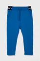 niebieski United Colors of Benetton Spodnie dziecięce Chłopięcy