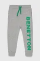 γκρί Παιδικό παντελόνι United Colors of Benetton Για αγόρια