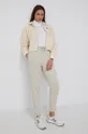 Calvin Klein Spodnie beżowy