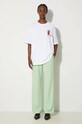 Hlače Samsoe Samsoe F16304674 zelena