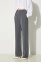 Samsoe Samsoe trousers gray F16304674