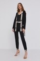 Elisabetta Franchi Spodnie KP20S16E2 czarny AW21