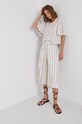 Dkny Spodnie P1DNCJFV P1DNCJFV beżowy AW21