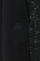czarny Karl Lagerfeld Spodnie 216W1050