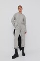 Nohavice The Kooples FJOG23016K sivá AW21