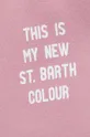 розовый Хлопковые брюки MC2 Saint Barth