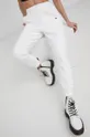 biały Deus Ex Machina Spodnie bawełniane Damski