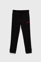 Calvin Klein Jeans Spodnie dziecięce IG0IG01081.4890 bawełna czarny IG0IG01081.4890