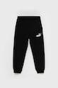 Puma Spodnie dziecięce 587038 dzianina czarny 587038