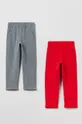 červená Detské nohavice OVS (2-pack) Dievčenský