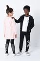 Kenzo Kids Spodnie dziecięce czarny