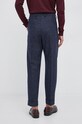 Odzież HUGO Spodnie wełniane 50456482 50456482 granatowy