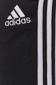 чёрный Брюки adidas