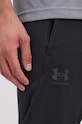 Under Armour spodnie dresowe Pique czarny 1366203
