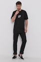 Παντελόνι Vans VN0A5FJ7BLK1 μαύρο SS24