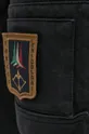 fekete Aeronautica Militare pamut nadrág