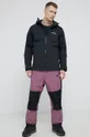 Quiksilver spodnie snowboardowe fioletowy