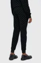 czarny Karl Lagerfeld Spodnie bawełniane 216W1083