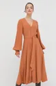 Obleka Ivy Oak oranžna