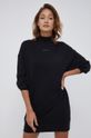 czarny Calvin Klein Jeans Sukienka bawełniana J20J217571.4890 Damski