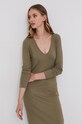 Šaty Samsoe Samsoe F21300116 zelená AW21