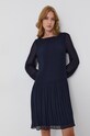 Boss Rochie 50458622 bleumarin AW21