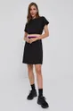 Karl Lagerfeld Sukienka bawełniana 215W1352 czarny