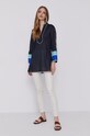 Tory Burch Sukienka 83944.422 granatowy AW21