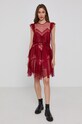 Twinset Rochie 212TP2201 burgundia AW21