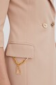 Elisabetta Franchi Sukienka AB07716E2 beżowy