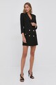 Elisabetta Franchi Sukienka AB08616E2 czarny AW21
