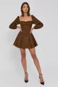Сукня Bardot коричневий