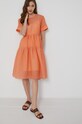 Платье Victoria Victoria Beckham casual оранжевый 2321WDR002960A