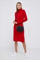 United Colors of Benetton Sukienka wełniana 1044V2531.015 czerwony AW21